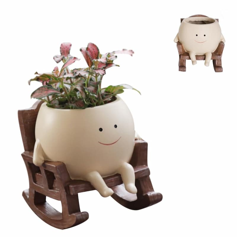 Gluschwein - Plant Seat - Einzigartige Pflanzvase in Stuhlform