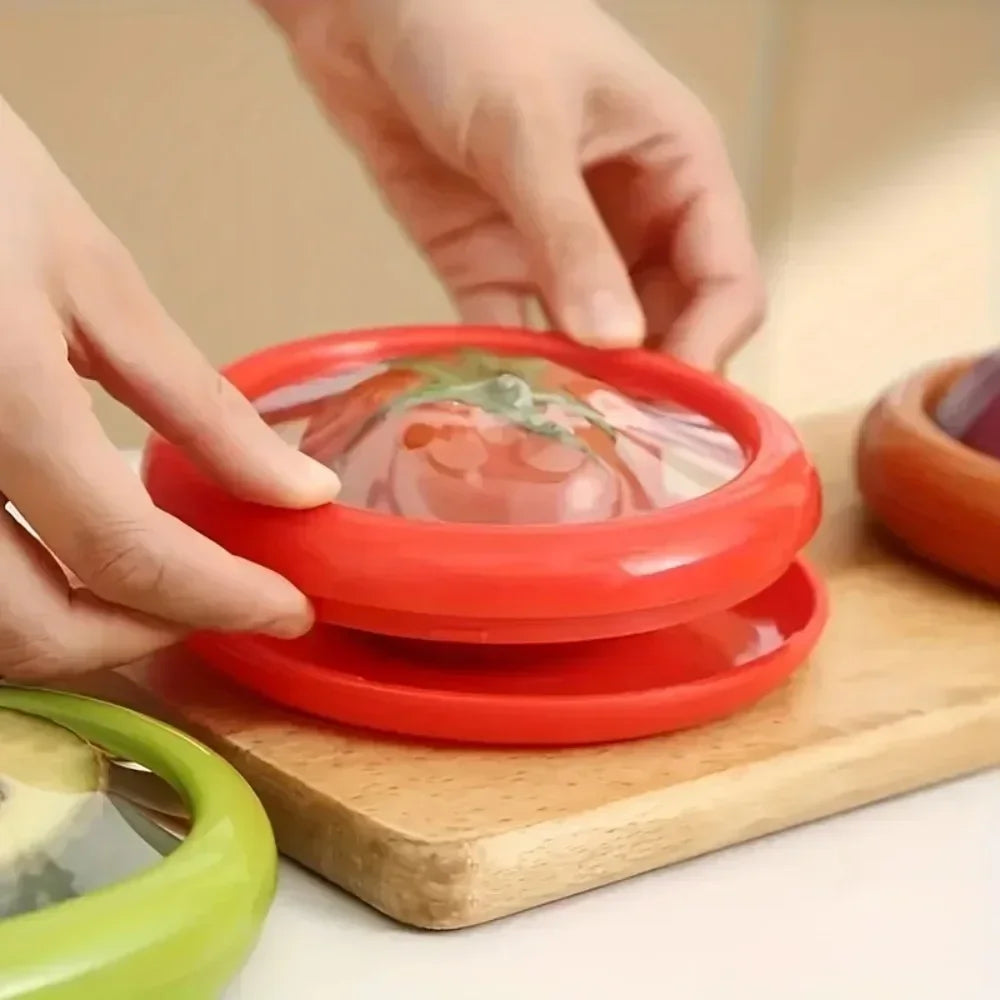 Tapas FlexiSeal: ¡mantenga sus frutas y verduras crujientes y vivas durante días! 