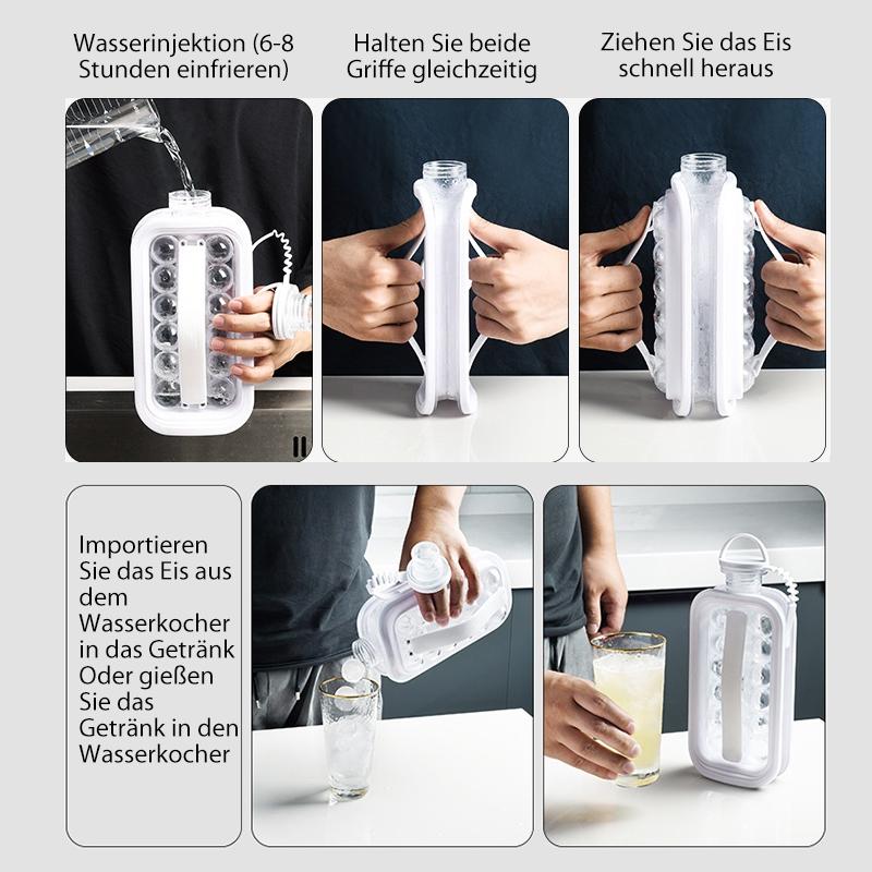 Gluschwein - All-in-1 Eisballform Kanne