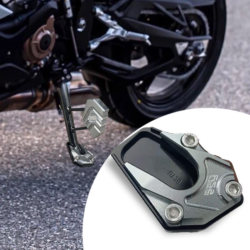 Gluschwein - Motorcycle Kickstand Foot Side Stand Extension Pad