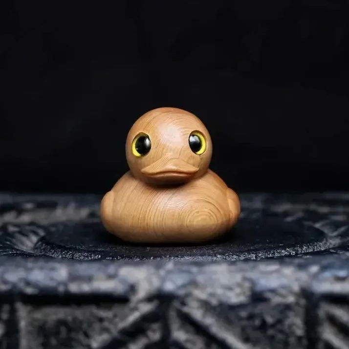 Gluschwein - Handmade Wooden Rubber Duck