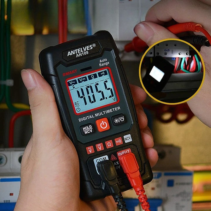 Gluschwein - Verbessertes EBTN LCD-Multimeter Einfaches Ablesen und Messen