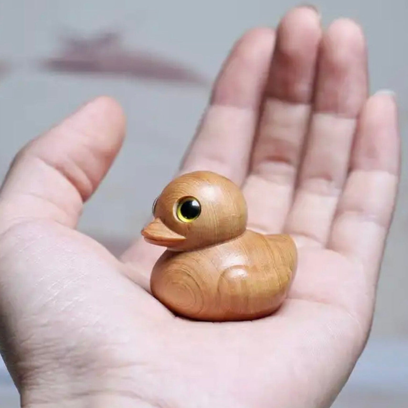 Gluschwein - Handmade Wooden Rubber Duck