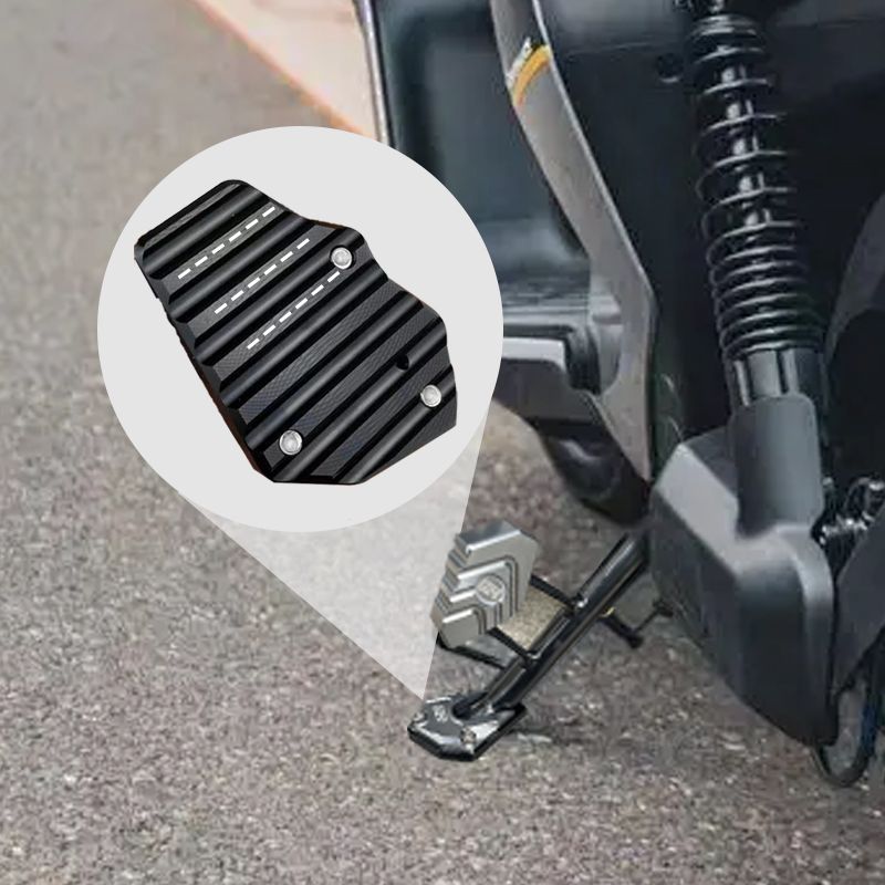 Gluschwein - Motorcycle Kickstand Foot Side Stand Extension Pad