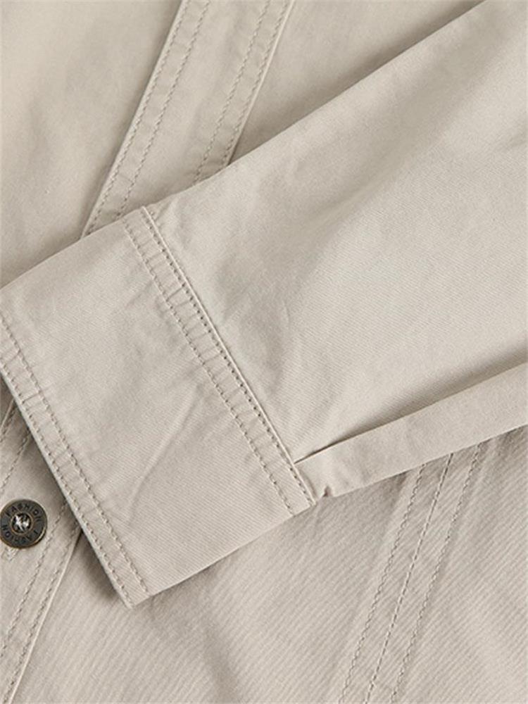 👔 50% RABATT! ✨ Lässiges Herrenhemd aus 100% Baumwolle – Klassischer Schnitt, Feuchtigkeitstransport, Dauerhaft 🍂