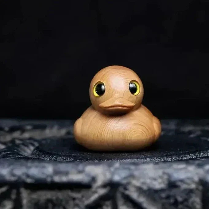 Gluschwein - Handmade Wooden Rubber Duck