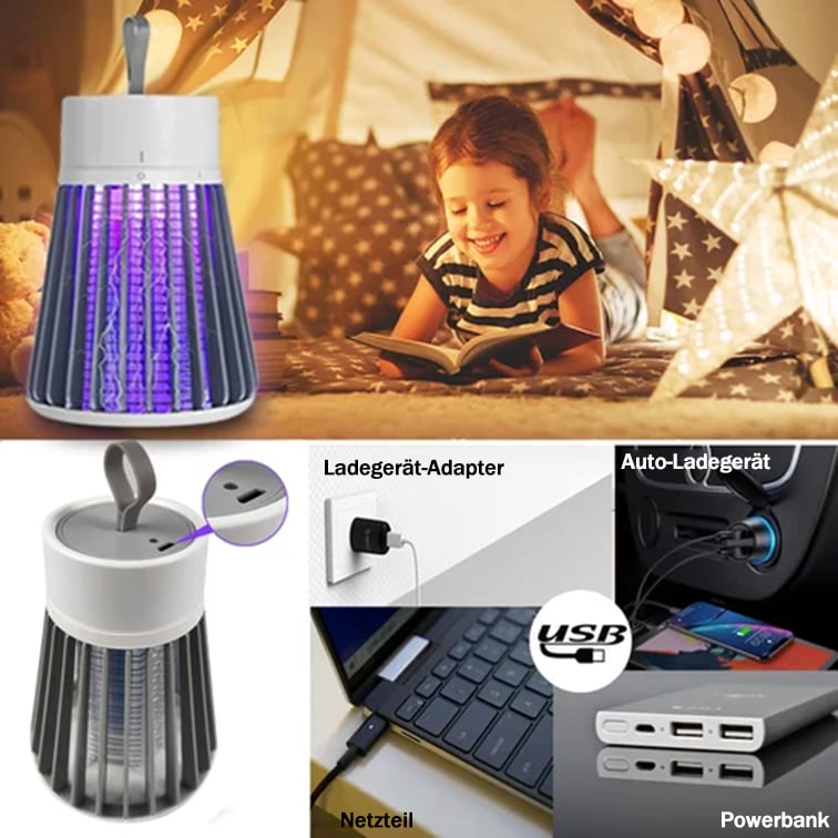 Gluschwein - 🔥Sommer Aktion 50% RABATT🔥-🦟USB / Wiederaufladbare Moskito & Fliegenfalle Lampe