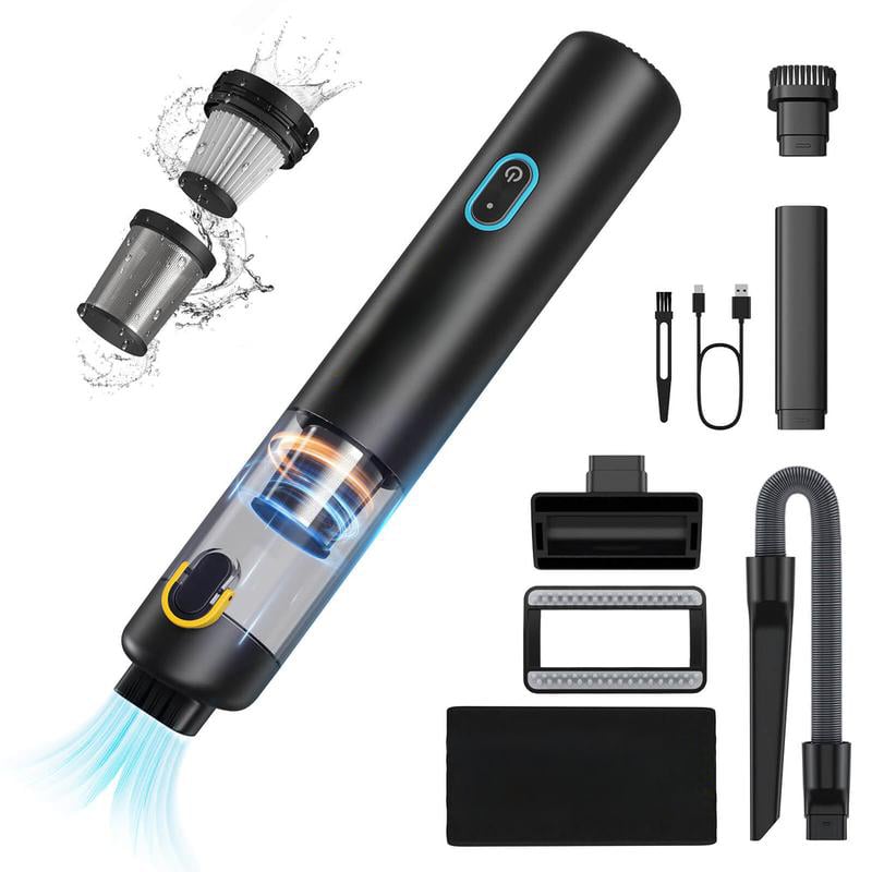 Gluschwein - 💨 50% RABATT! 🚗 Kabelloser Autostaubsauger – Hohe Leistung, Leicht & Kraftvolle Saugkraft 🔋
