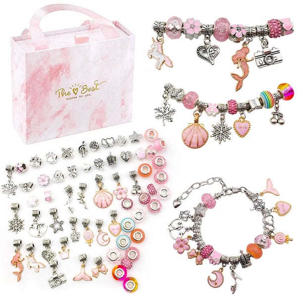 Gluschwein - Charm Bracelet Kit - Entfessle deine kreative Ader mit jedem dieser bezaubernden Armbänder