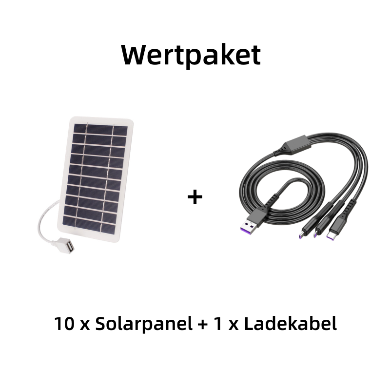 Gluschwein - 😍Zeitlich begrenzter Rabatt 49% 💥Flexibles Solarpanel mit 2W und 5V