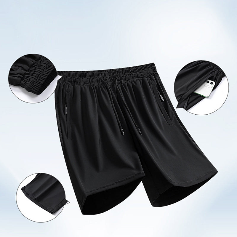 Gluschwein - Sommerliche elastische Sportshorts