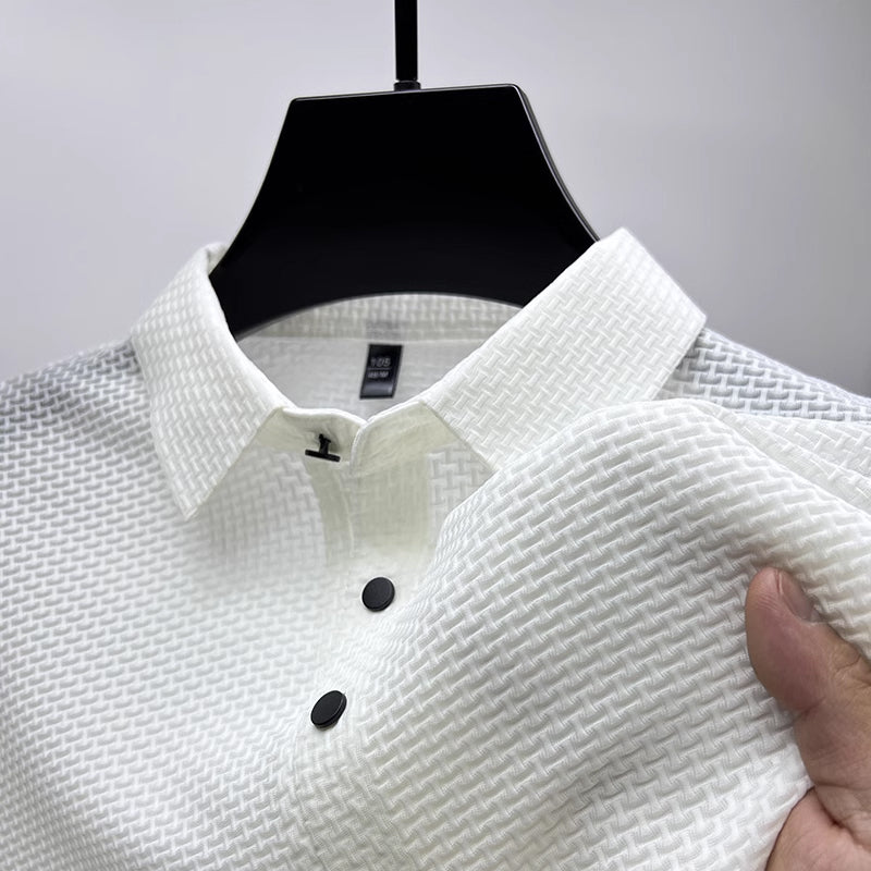 Gluschwein - Mesh Ice Silk Short Sleeve T-shirt Polo Shirt