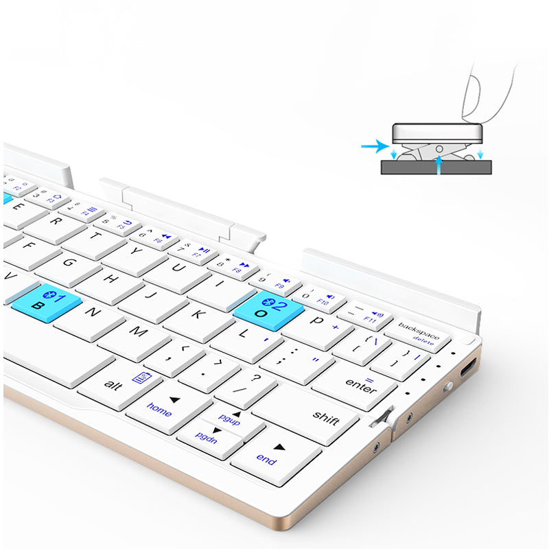 Gluschwein - Faltbare Bluetooth-Tastatur