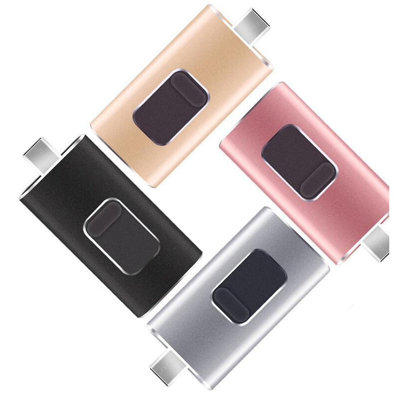 Gluschwein - 4 in 1 Flash Disk USB Silber