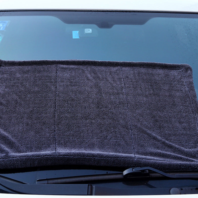 Gedrehtes Mikrofaser-Handtuch für die Autowasch- und Glasreinigung/40×60 cm