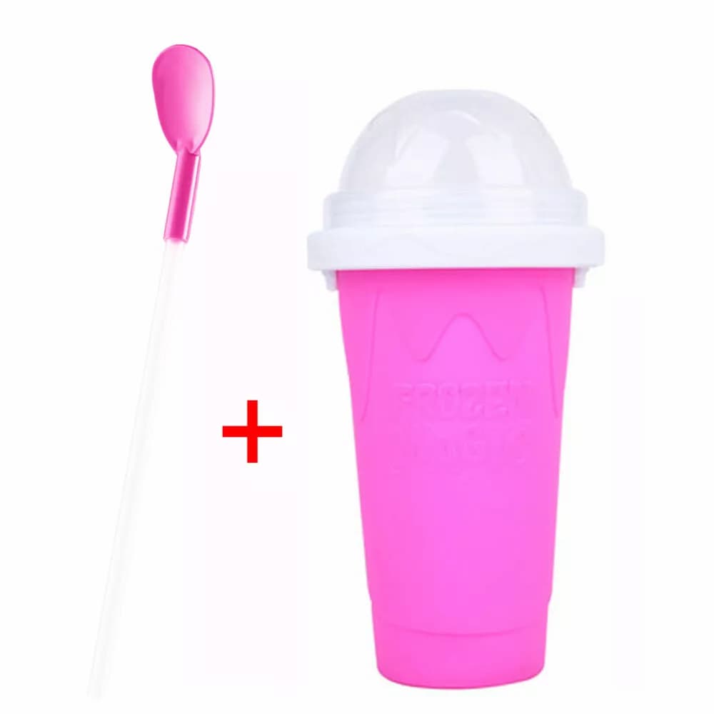 SlushyCup - Slushy-Becher zum Quetschen – Für Eisgetränke in Minuten