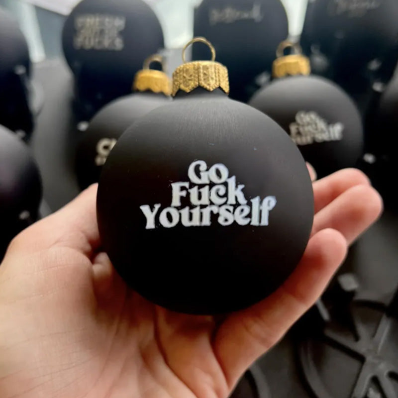 Lustiges Weihnachtsornament