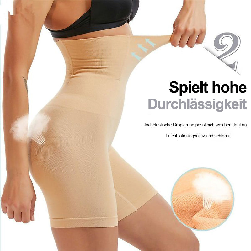 Gluschwein - Bauchregulierende Hose mit hoher Taille