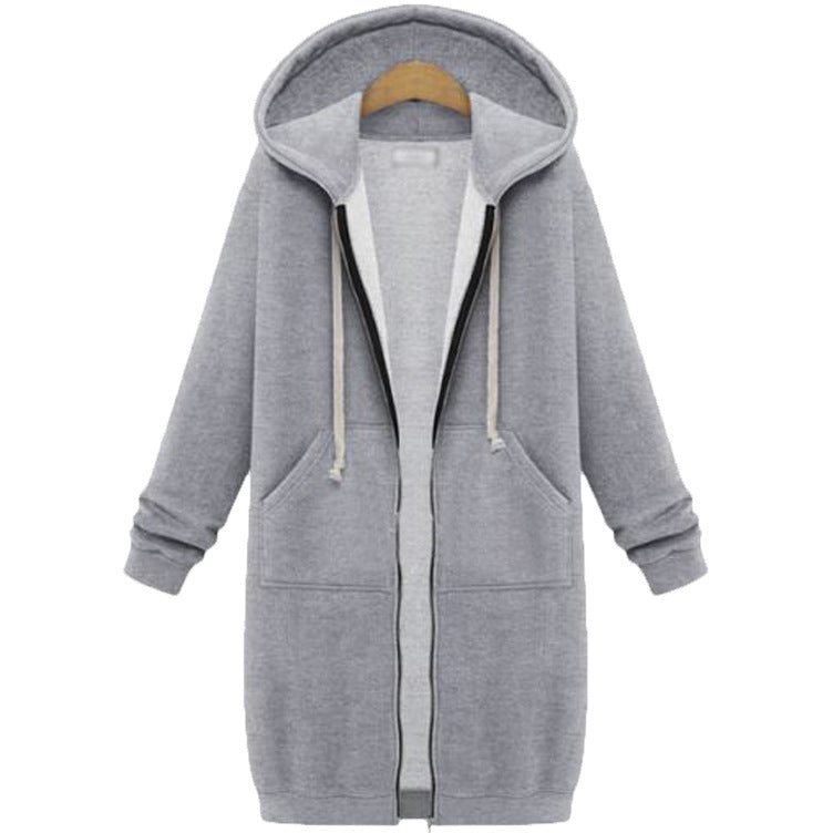 Gluschwein - 🔥✨Fleece-Kapuzenpullover mit Reißverschluss für Damen