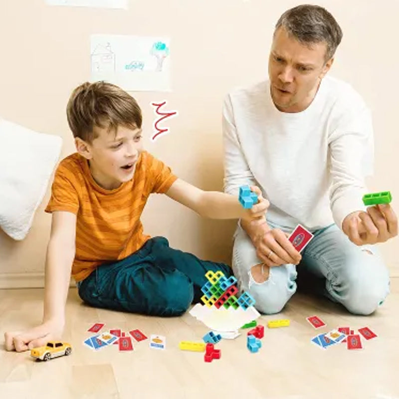 Gluschwein - 🔥👨‍👩‍👧‍👦Schaukelstapel hoch Kinder-Balance-Spielzeug