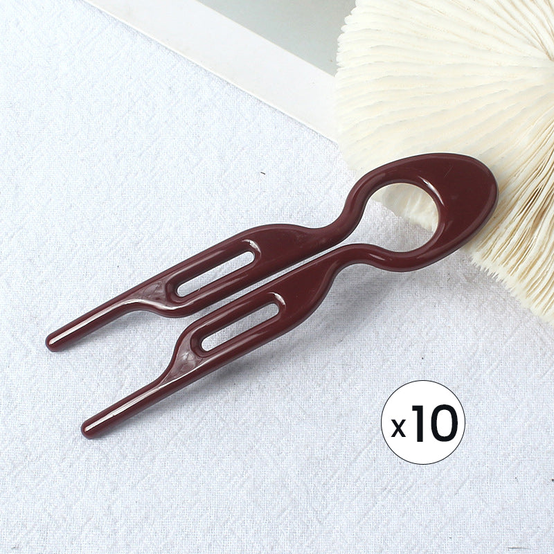Gluschwein - Hair Pin - Müheloser Halt den ganzen Tag lang, der dich glamourös und selbstbewusst erscheinen lässt [10 Stück]