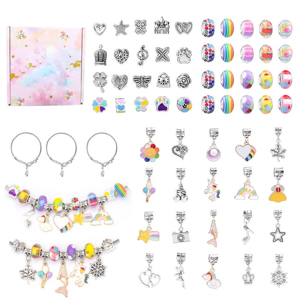 Gluschwein - Charm Bracelet Kit - Entfessle deine kreative Ader mit jedem dieser bezaubernden Armbänder