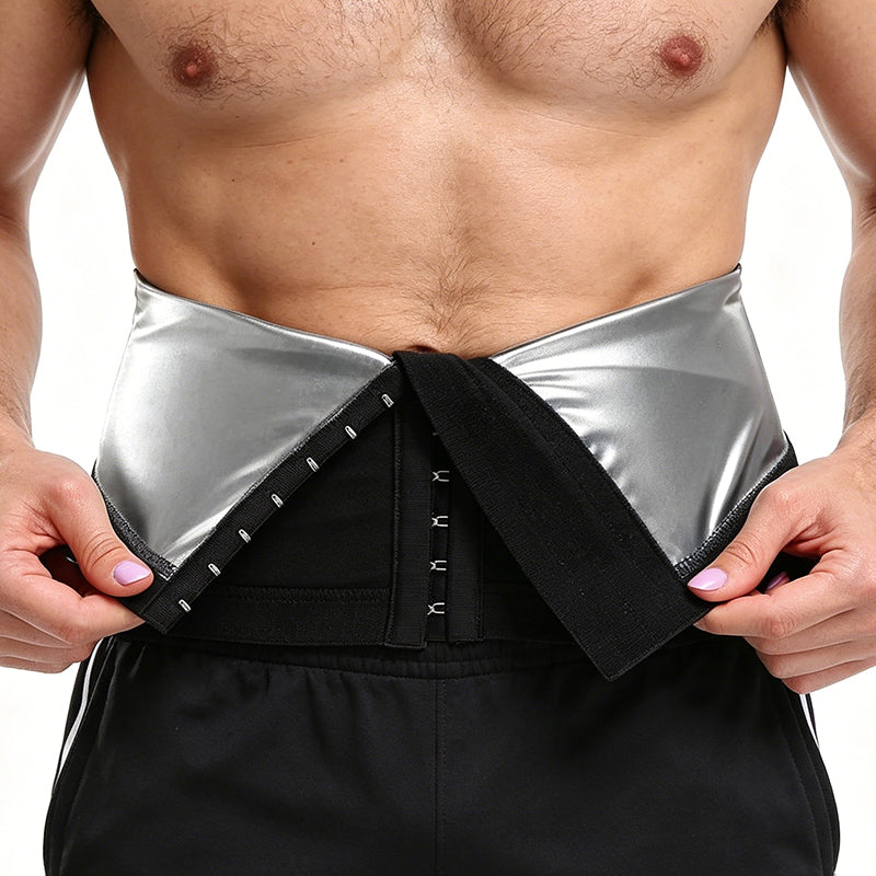 🏃‍♂️ LIMITED-TIME 50% RABATT! ✨ Taillentrainer-Schweißgürtel für Männer – Kompression, Schlank ✨