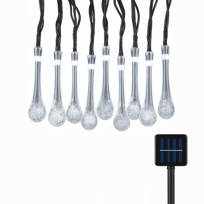 DropLights - Solar Lichterkette – Bringt Wärme und Zauber in Ihren Garten