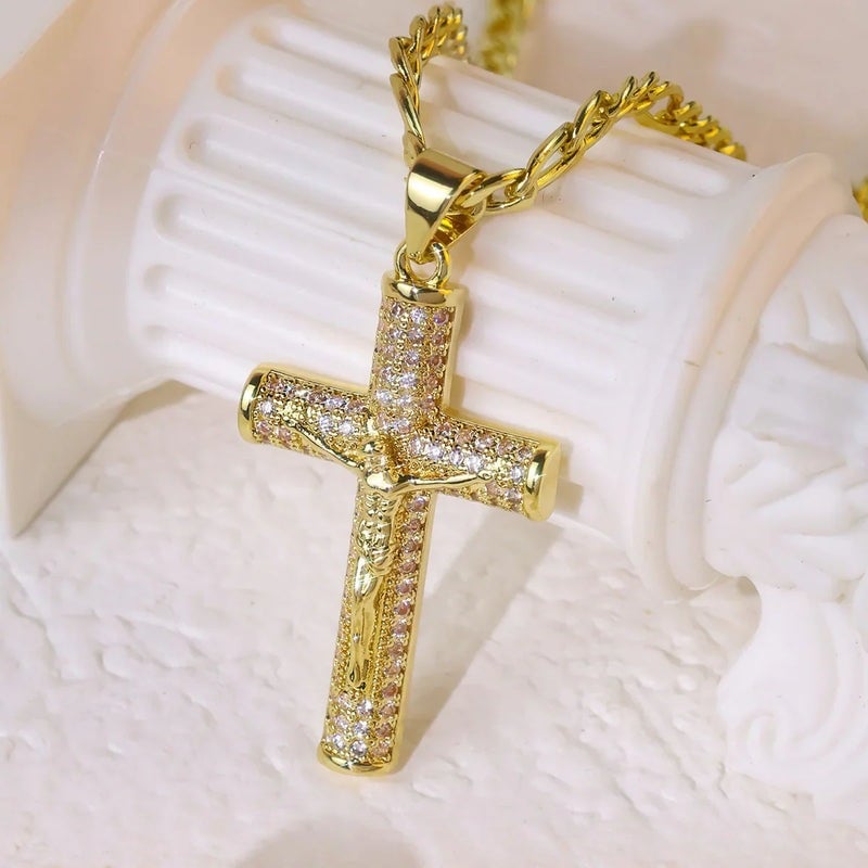 Gluschwein - 🎁Früher Weihnachts-Hot-Sale – 48% RABATT! 🎅✝️Jesus-Kruzifix-Anhänger-Halskette