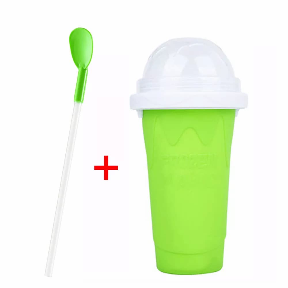 SlushyCup - Slushy-Becher zum Quetschen – Für Eisgetränke in Minuten