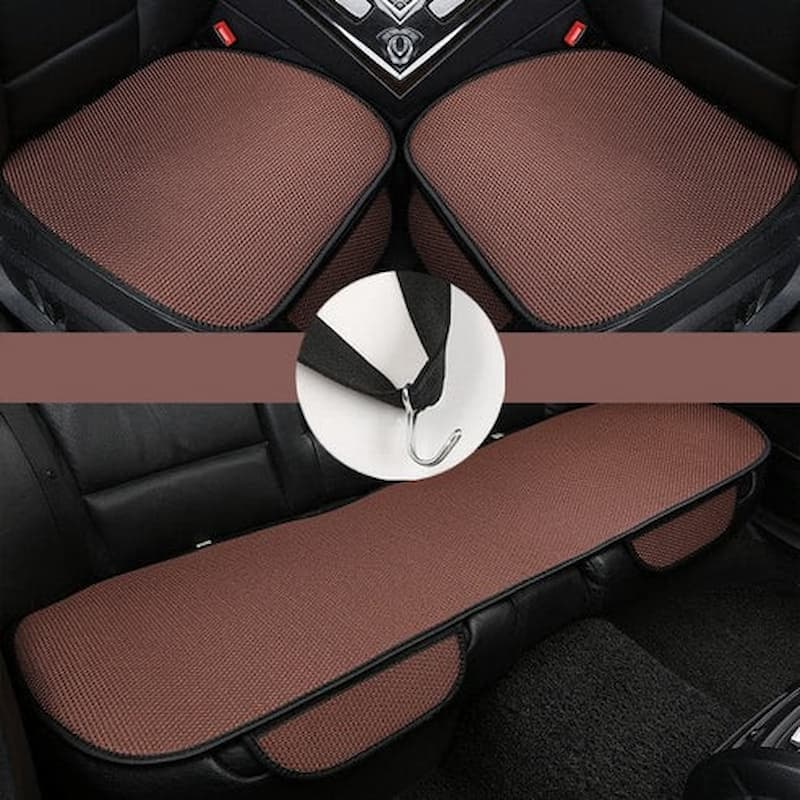 ComfortSeat - Atmungsaktive Autositzbezüge aus Eisseide mit rutschfester Rückseite