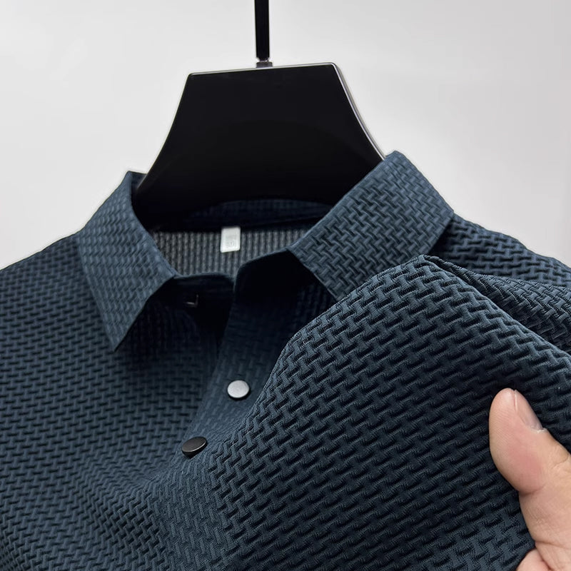 Gluschwein - Mesh Ice Silk Short Sleeve T-shirt Polo Shirt
