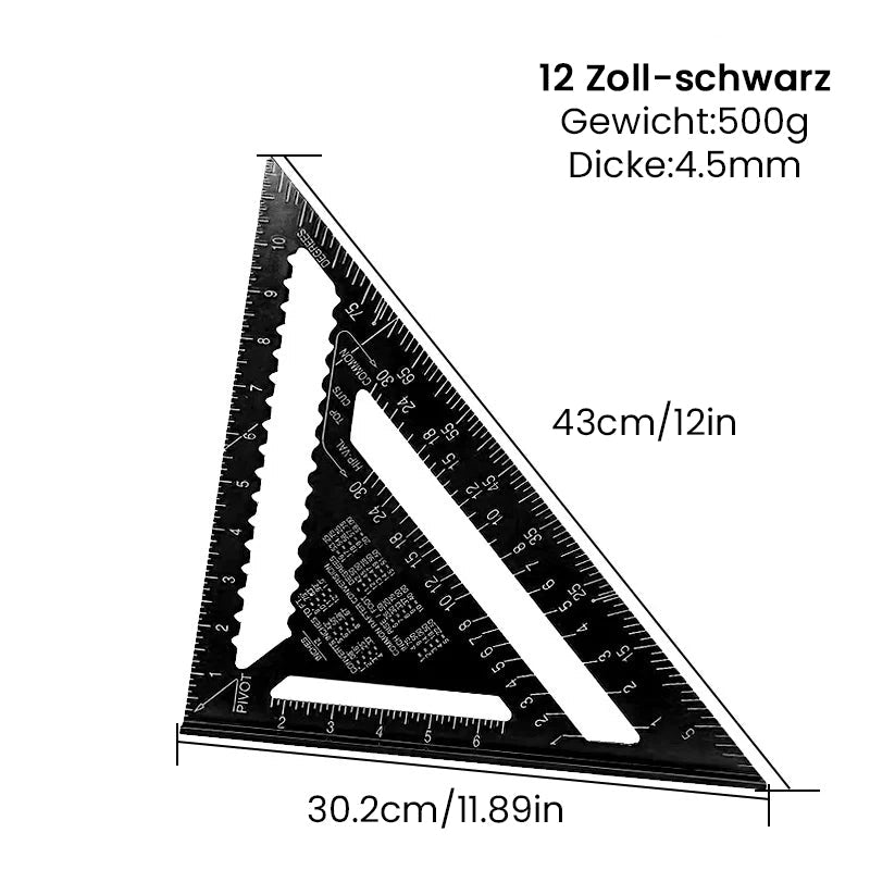 Gluschwein - Multifunktionales Dreieckslineal