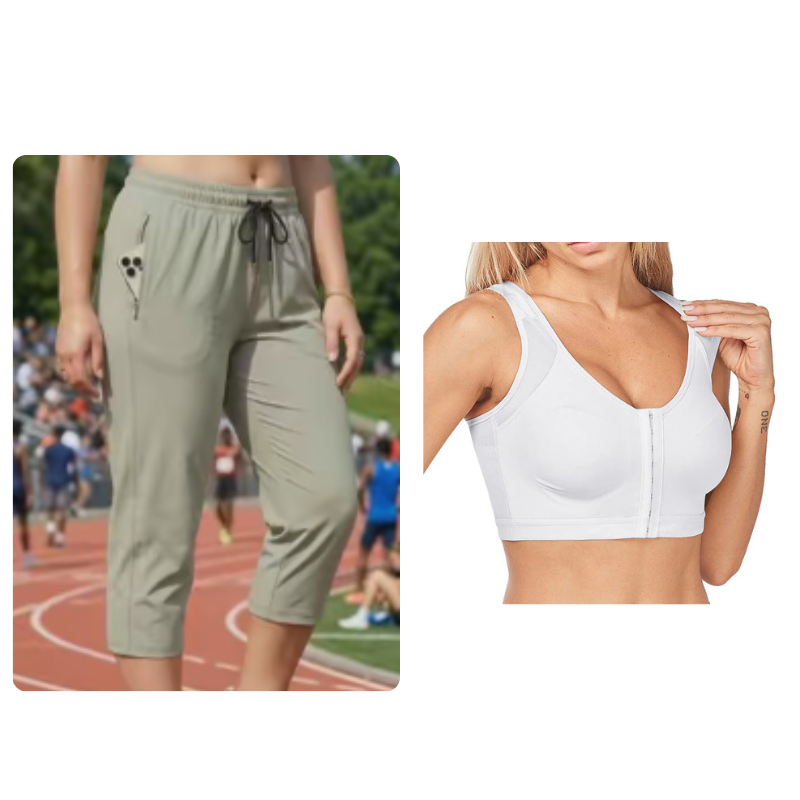 Gluschwein - 👖 50 % RABATT! 💐 Lässige, schnelltrocknende und dehnbare Caprihose für Damen