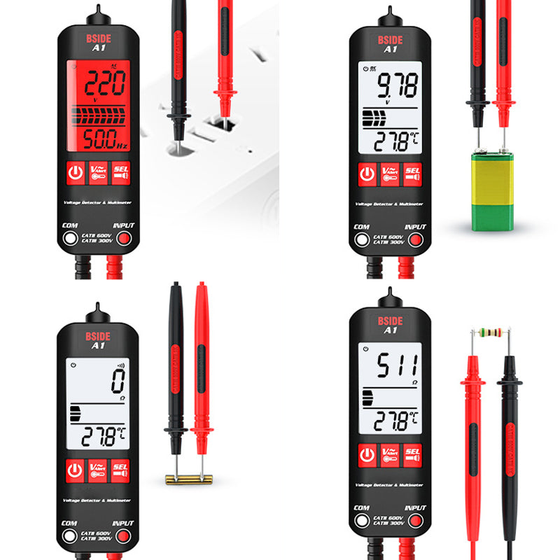 Gluschwein - A1 Vollautomatisches Anti-Burn Intelligentes Digitalmultimeter