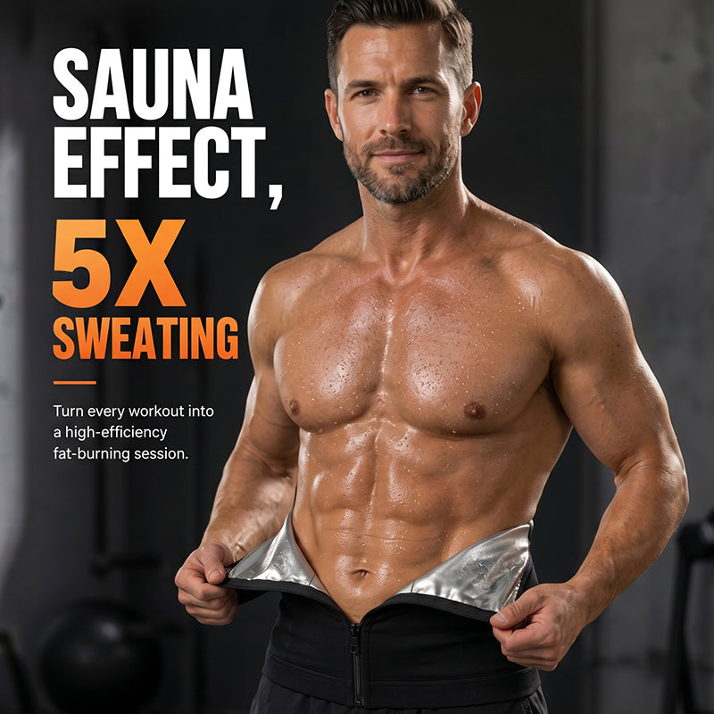 🏃‍♂️ LIMITED-TIME 50% RABATT! ✨ Taillentrainer-Schweißgürtel für Männer – Kompression, Schlank ✨