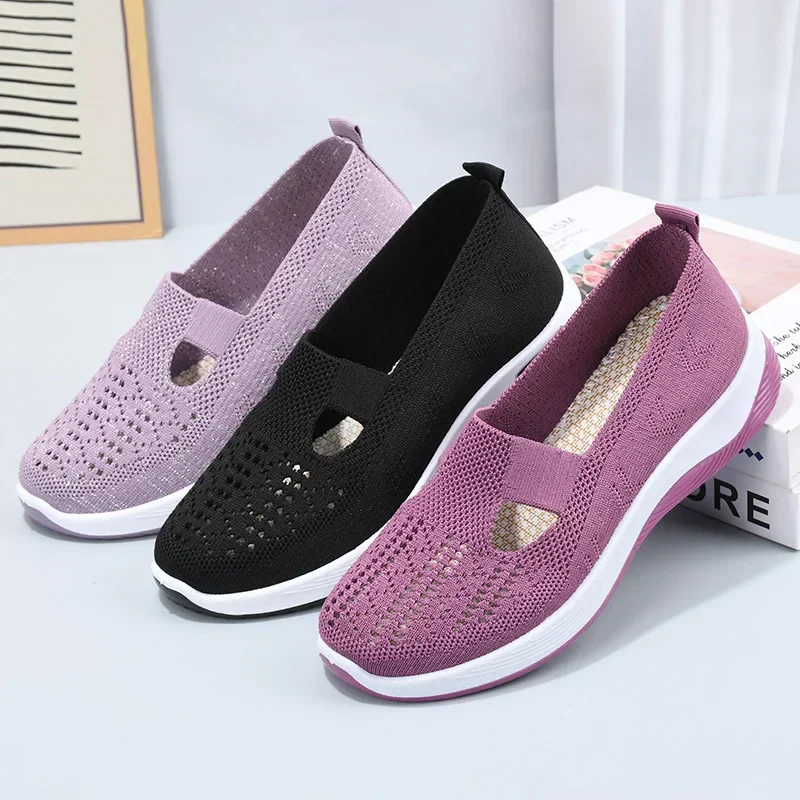 Gluschwein - 💥Kostenloses Geschenk geben🔥Damenschuhe, bequeme, atmungsaktive, rutschfeste orthopädische Wanderschuhe für Menschen mittleren Alters und ältere Menschen