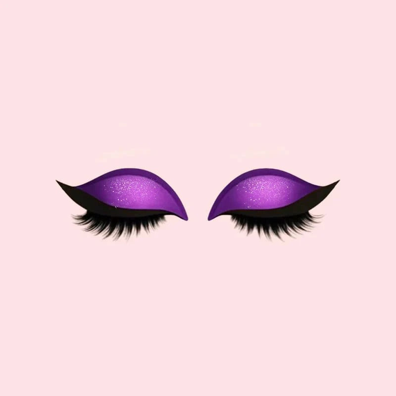 Gluschwein - Fauler Lidschatten-Wimpernaufkleber