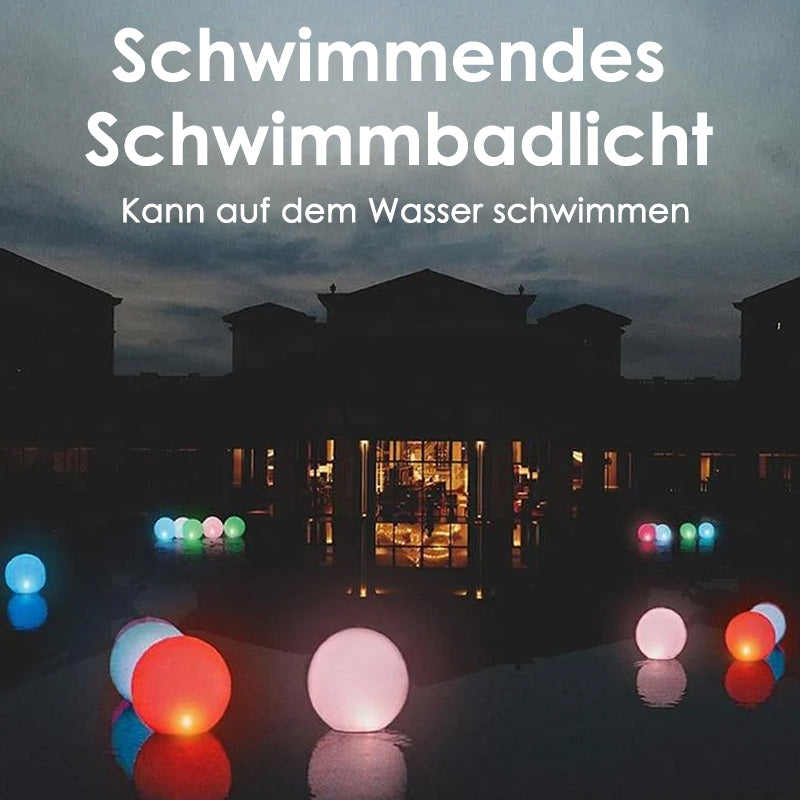 Gluschwein - 16 Farben leuchtendes Wasserball-LED-Licht