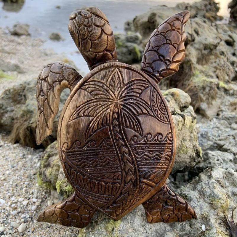 Gluschwein - 🎁Hawaiianische Schildkröte Harz Ornament