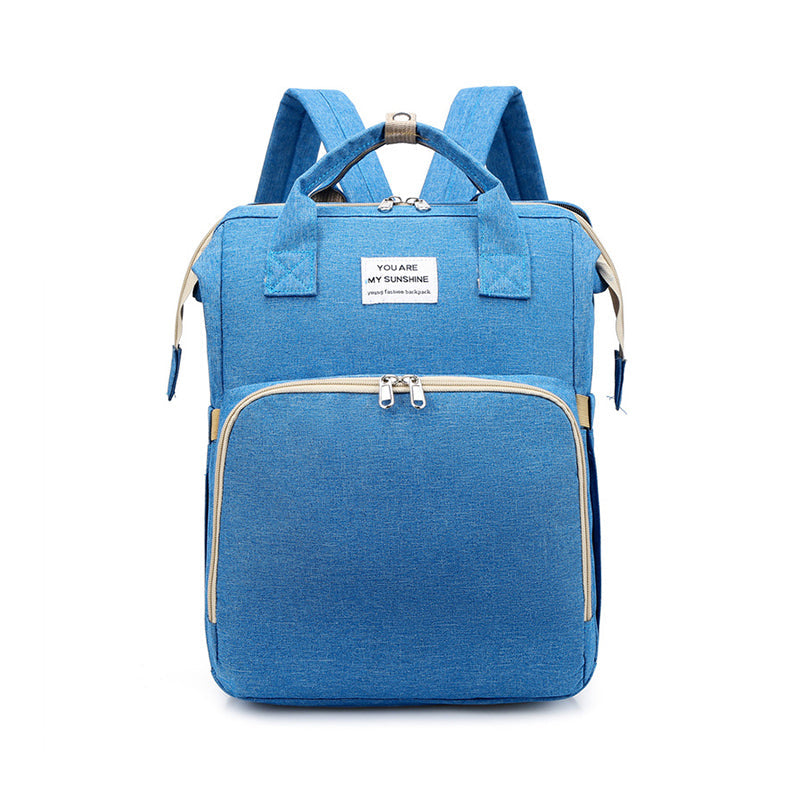 Gluschwein - All-in-One erweiterbare Wickeltasche Blau