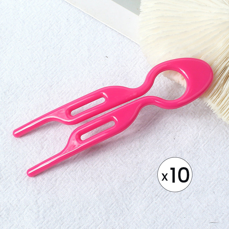 Gluschwein - Hair Pin - Müheloser Halt den ganzen Tag lang, der dich glamourös und selbstbewusst erscheinen lässt [10 Stück]