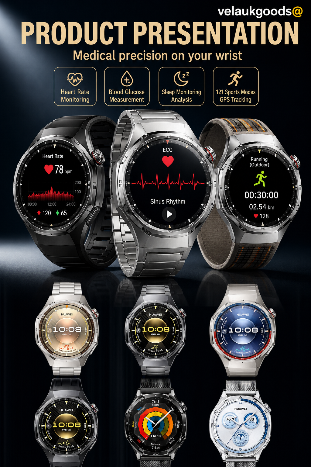 🥳HEISSER SALE 2026🥳💞50.000+ VERKAUFT!👵❤️  GT6pro Bluetooth Call Smartwatch – Bestseller