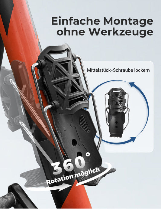 Gluschwein - 🚲 50% RABATT! 🧴 Adaptiver Flaschenhalter für Radfahrer – Universelle Passform, Robuste Konstruktion & Perfekt Für Wasserflaschen & Isolierbecher Auf Langen Touren 🗺️
