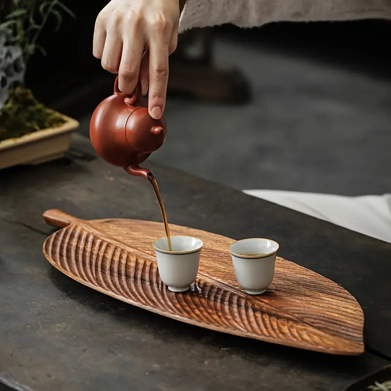 NaturePlatter – Bandeja para servir con forma de hoja