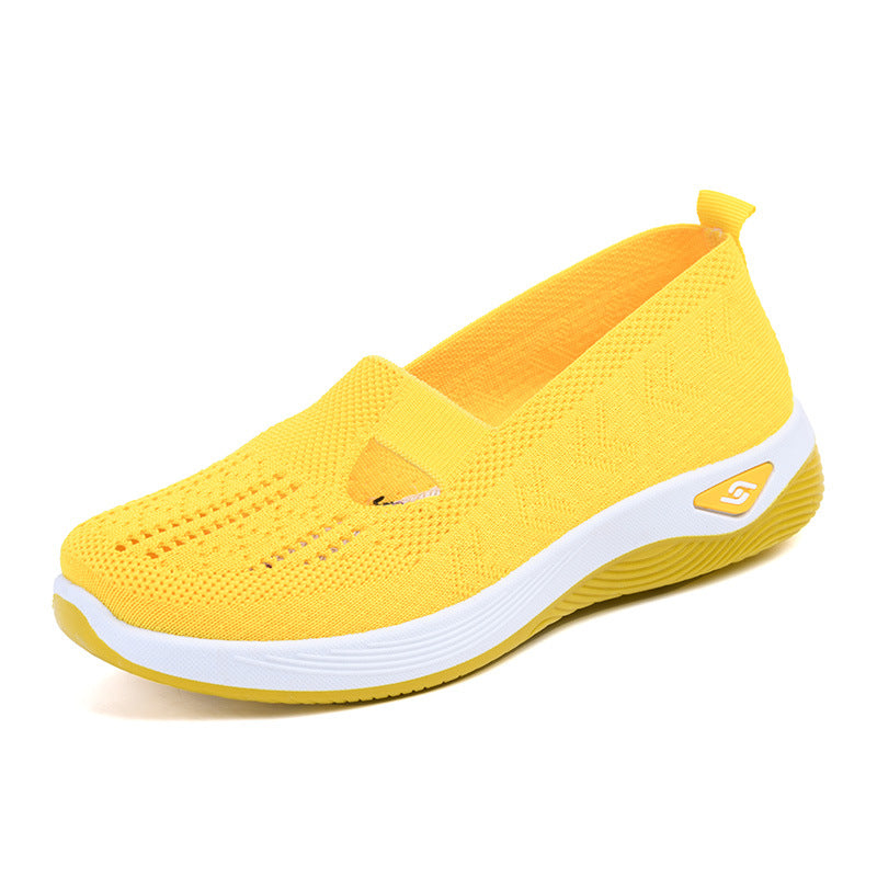 Gluschwein - 💥Kostenloses Geschenk geben🔥Damenschuhe, bequeme, atmungsaktive, rutschfeste orthopädische Wanderschuhe für Menschen mittleren Alters und ältere Menschen