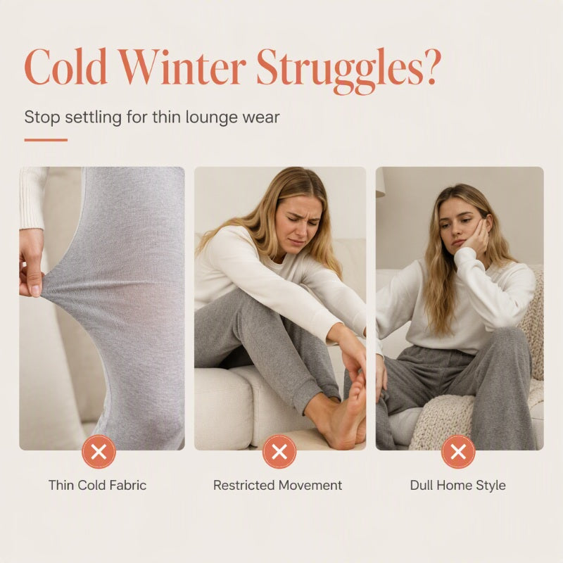 👖 50 % RABATT | Kuschelige Wärme & entspannter Komfort – Winterliche Vintage-Karohose mit geradem Bein