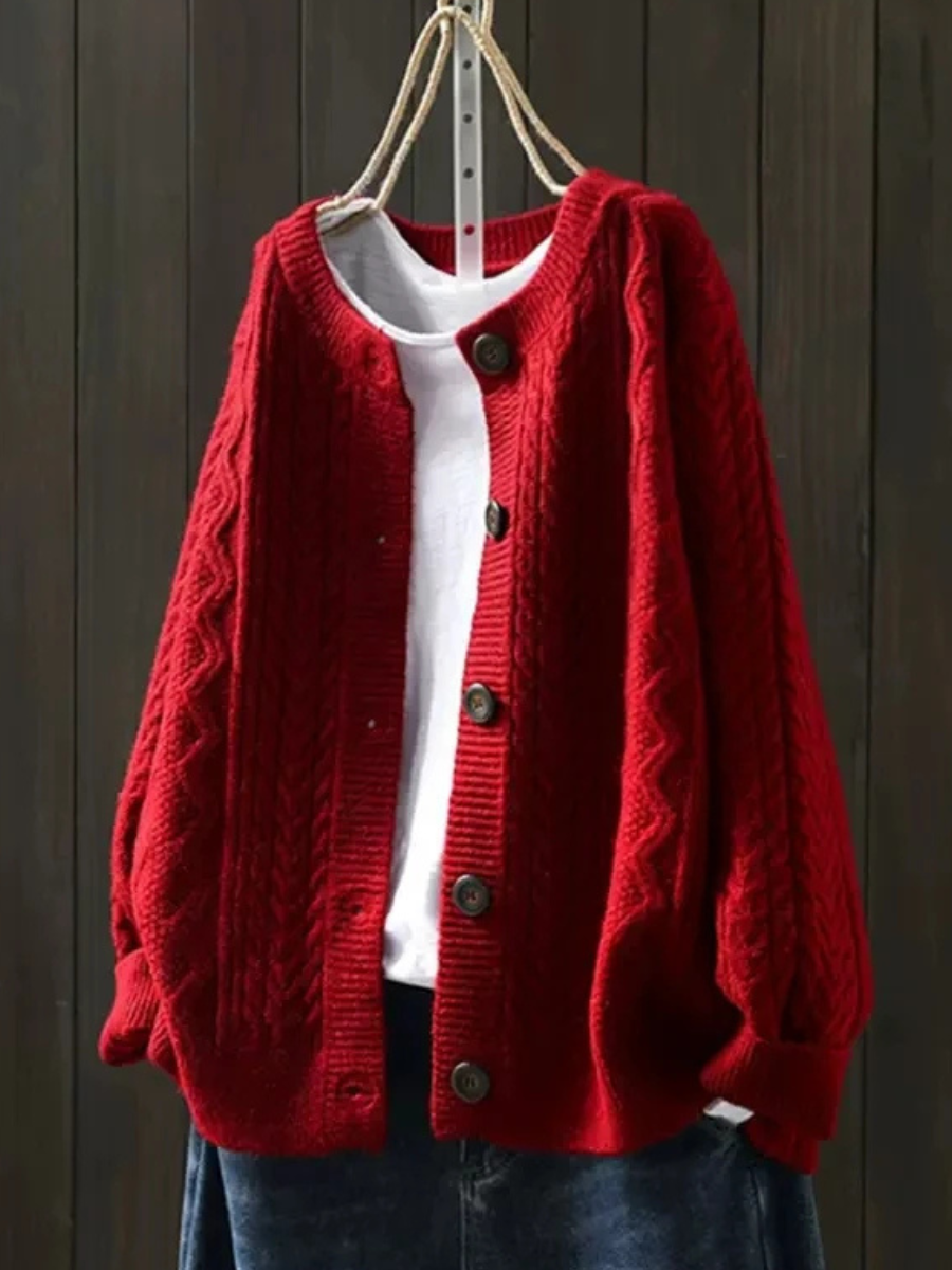 Evelina | Zeitloser Strick-Cardigan
