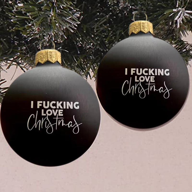 Lustiges Weihnachtsornament