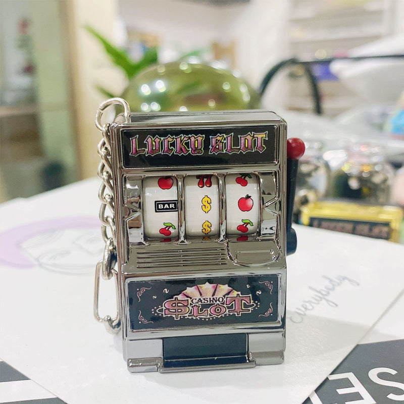 Gluschwein - Kreativer Mini-Spielautomat-Schlüsselanhänger